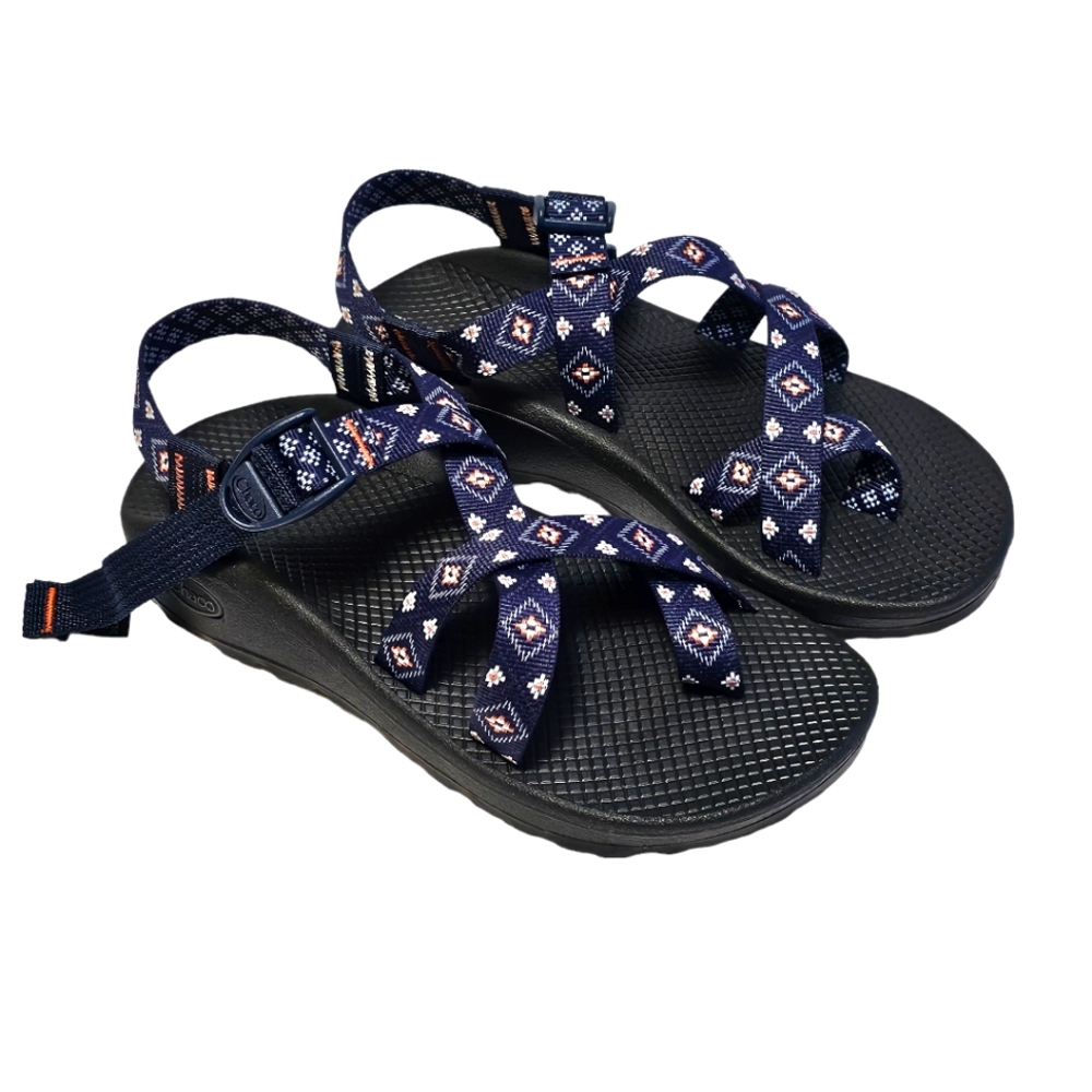 Chaco  ZX2 Classic Wink Blue Toe Loop Strap Sandal Womens Size 8